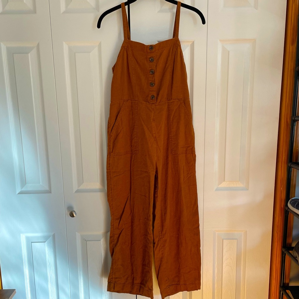 Warm brown jumpsuit
